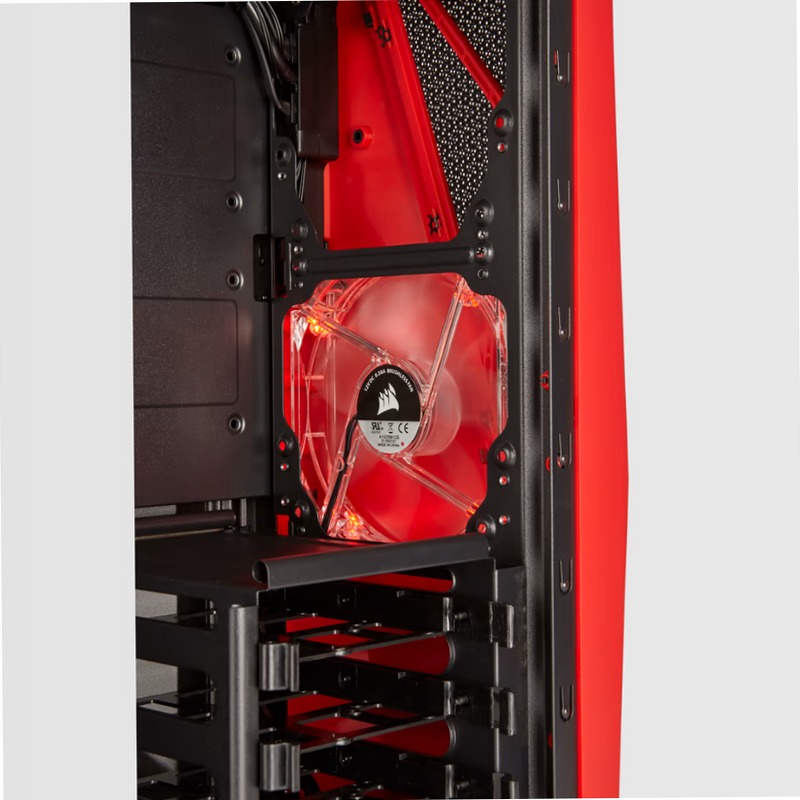Case Gaming Carbide Series™ SPEC-04 Mid-Tower — Nero/Rosso