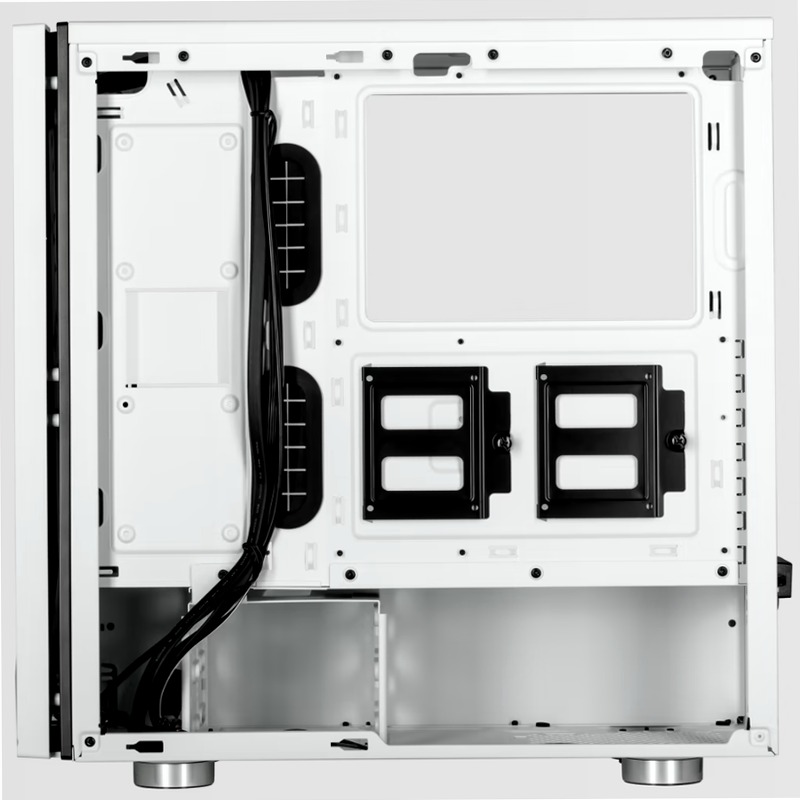 Case Carbide SPEC-06 RGB in vetro temperato — Bianco