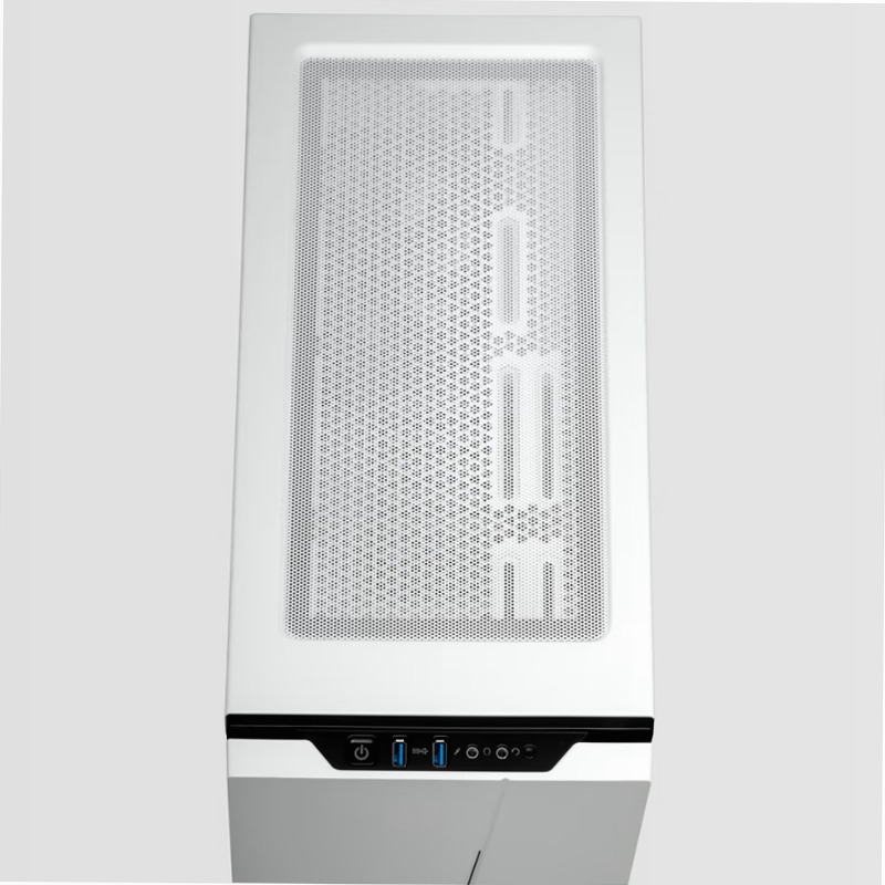 Case Carbide SPEC-06 RGB in vetro temperato — Bianco