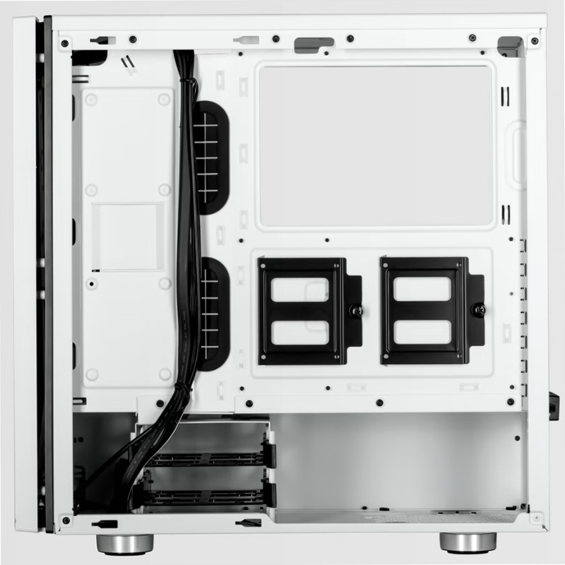 Case Carbide SPEC-06 RGB in vetro temperato — Bianco