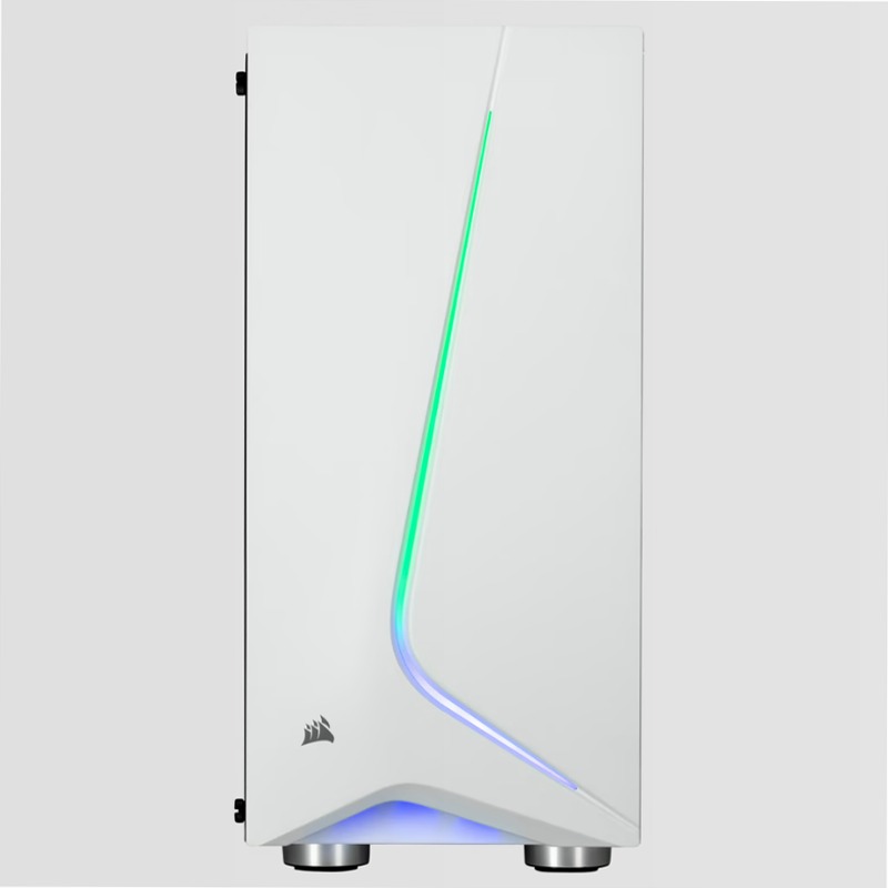 Case Carbide SPEC-06 RGB in vetro temperato — Bianco