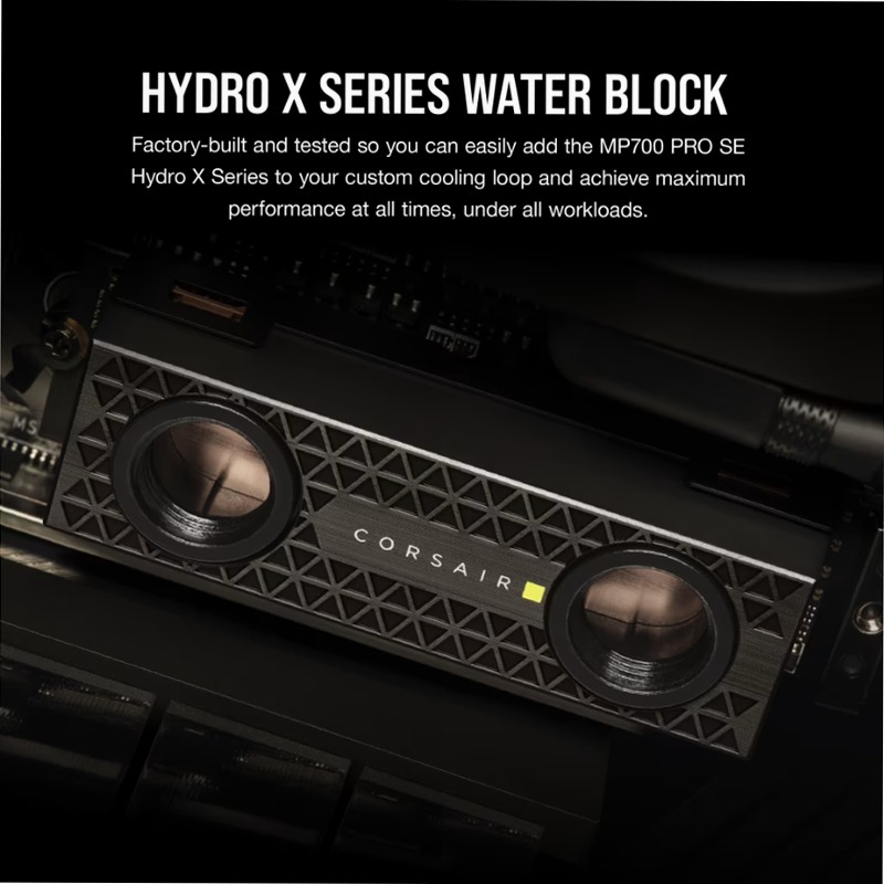 SSD M.2 NVMe PCIe 5.0 x4 MP700 PRO SE Hydro X Series da 2 TB