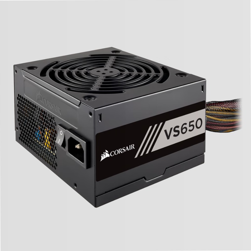Alimentatore VS Series™ VS650 certificato 80 PLUS® da 650 Watt bianco (EU) Non modulare