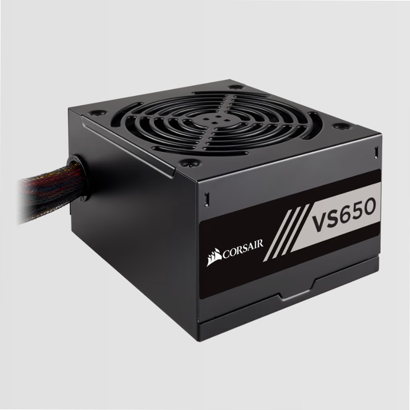 Alimentatore VS Series™ VS650 certificato 80 PLUS® da 650 Watt bianco (EU) Non modulare