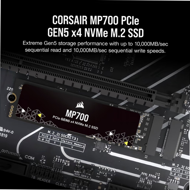 MP700 2TB PCIe 5.0 x4 NVMe M.2 SSD