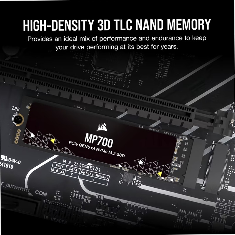 MP700 2TB PCIe 5.0 x4 NVMe M.2 SSD