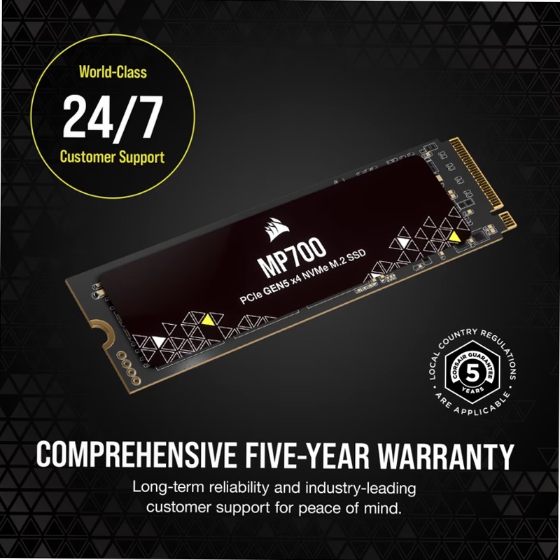 MP700 2TB PCIe 5.0 x4 NVMe M.2 SSD