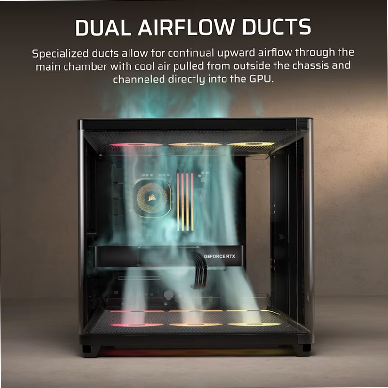 Case PC Mid-Tower AIR 5400 RS-R ARGB 3