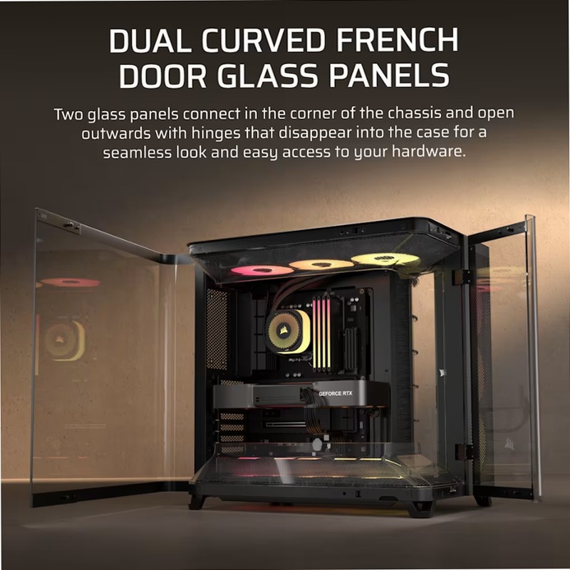 Case PC Mid-Tower AIR 5400 RS-R ARGB 3