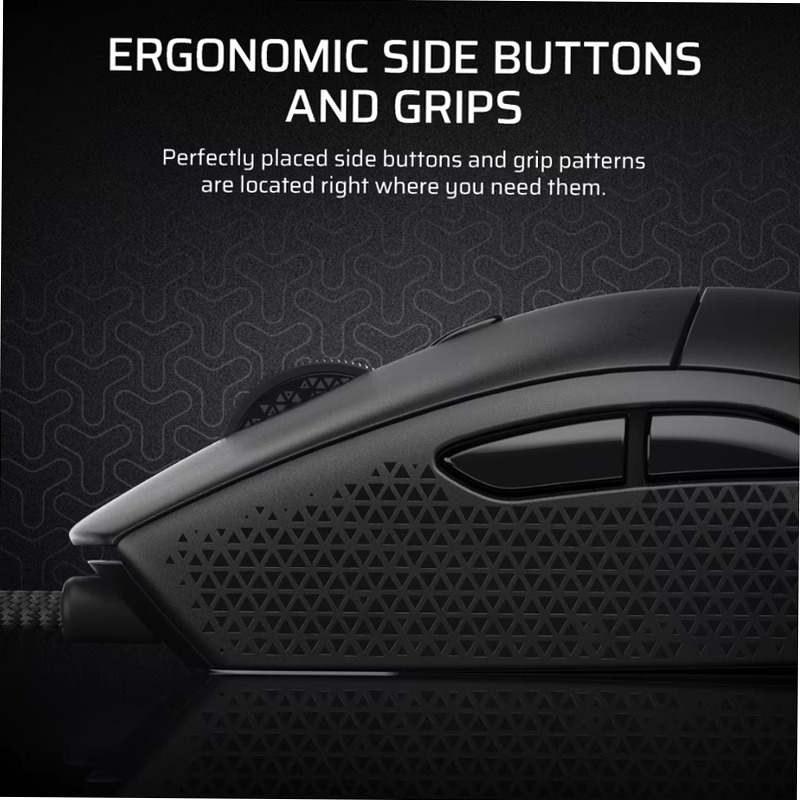 Mouse gaming M55 - Corpo leggero e precisione elevata