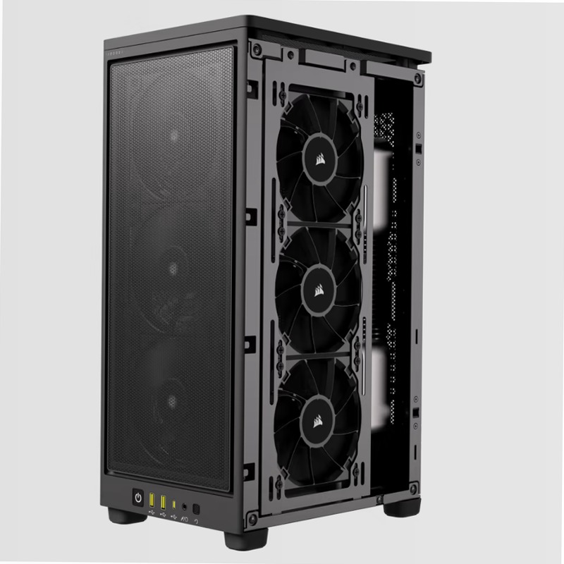Case PC Mini-ITX 2000D AIRFLOW - Nero