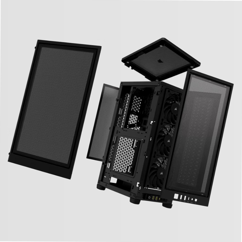 Case PC Mini-ITX 2000D AIRFLOW - Nero