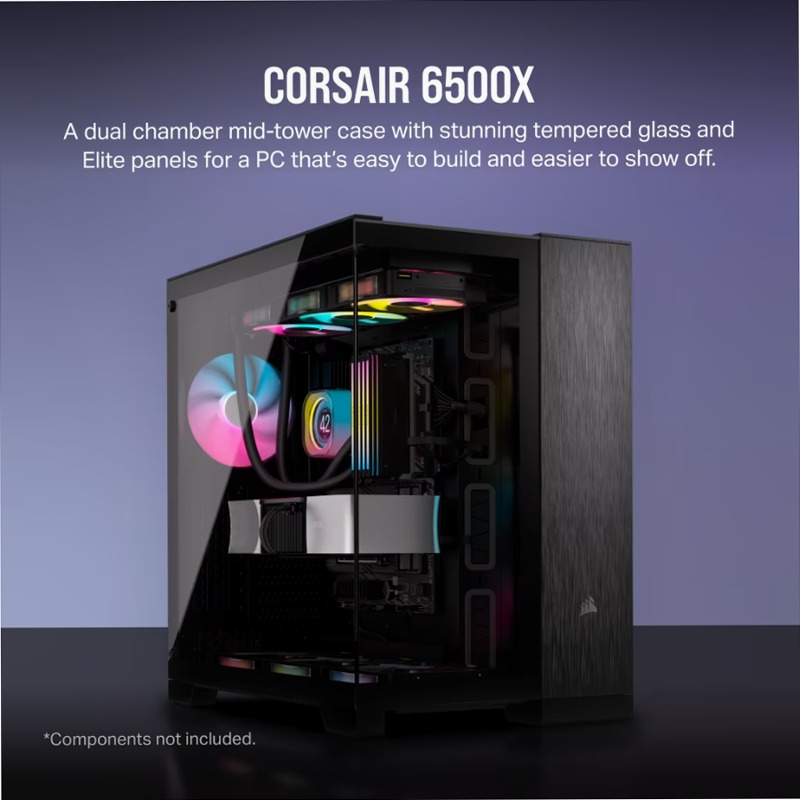Case PC Mid-Tower a Doppia Camera - CORSAIR 6500X