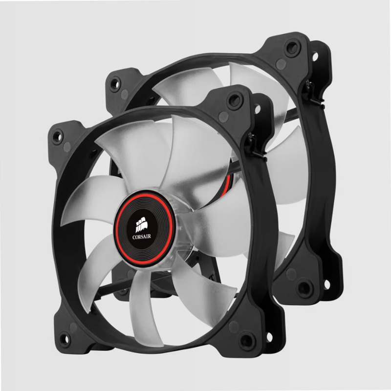 CORSAIR Air Series™ SP120 LED Red High Static Pressure Fan