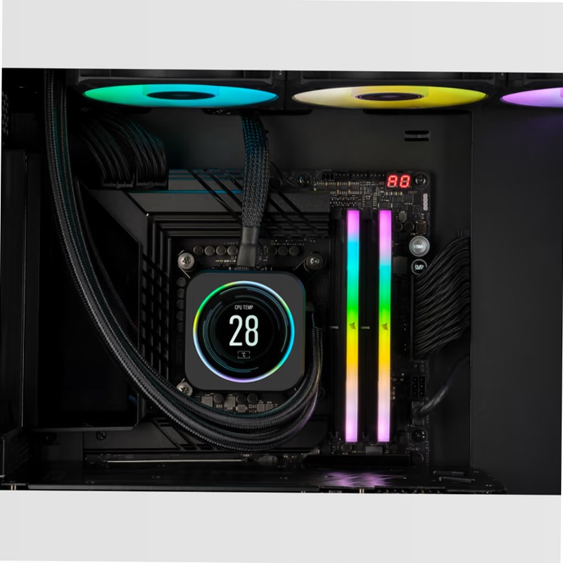 VENGEANCE® RGB 32GB (2x16GB) DDR5 DRAM Up To 6200MT/s CL32 2 6200mhz