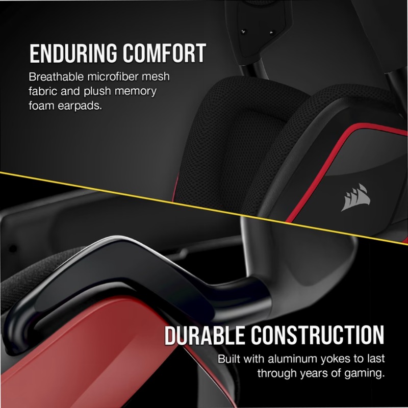 Cuffia Gaming Premium VOID ELITE SURROUND Rosso