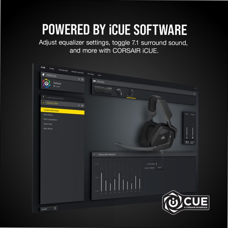 Cuffia Gaming Premium VOID ELITE SURROUND Rosso