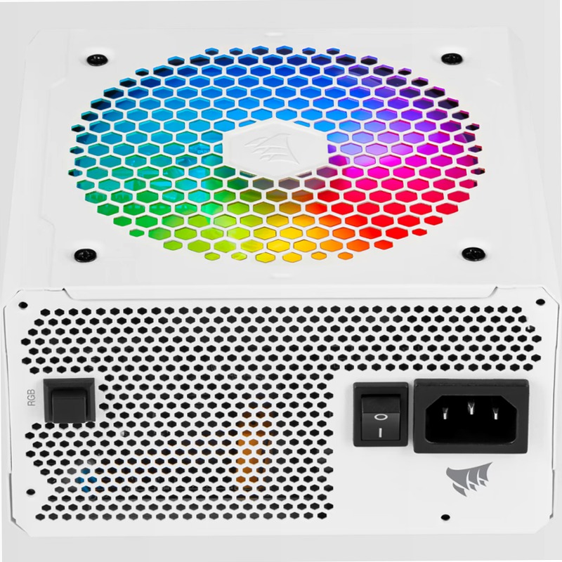 Alimentatore RGB bianco CX Series CX650F — 650 watt, interamente modulare 80 Plus Bronze