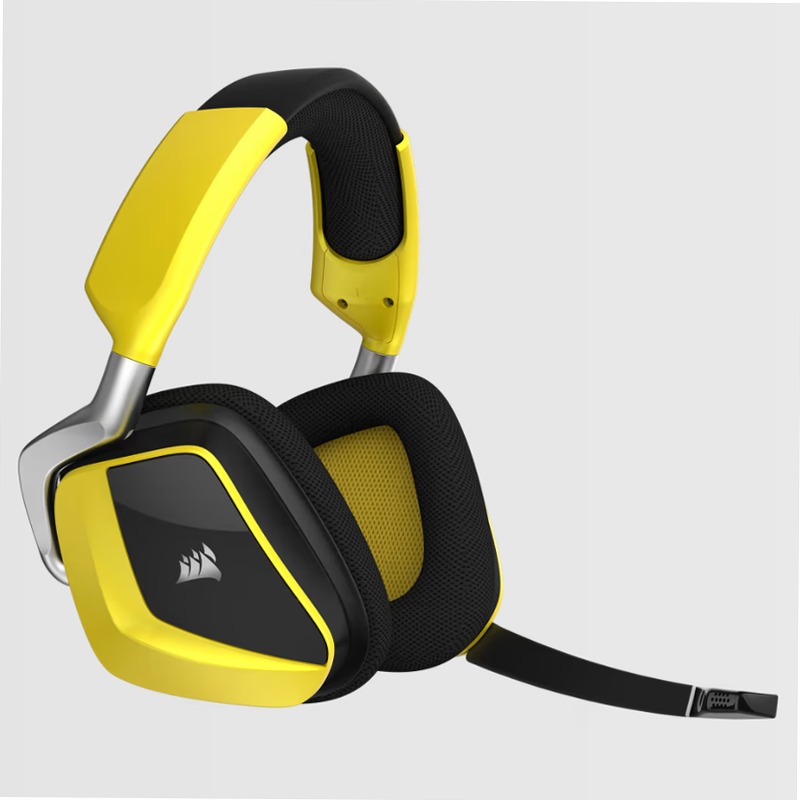 Cuffia Gaming Void PRO RGB Wireless SE Premium Giallo