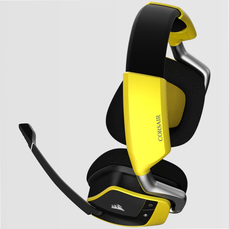 Cuffia Gaming Void PRO RGB Wireless SE Premium Giallo