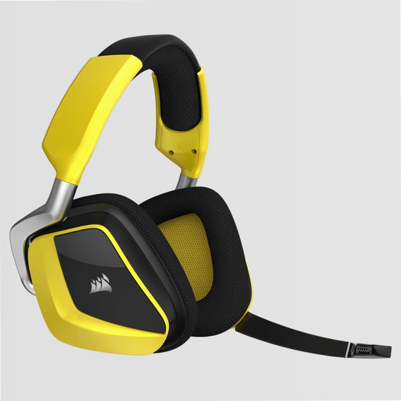 Cuffia Gaming Void PRO RGB Wireless SE Premium Giallo