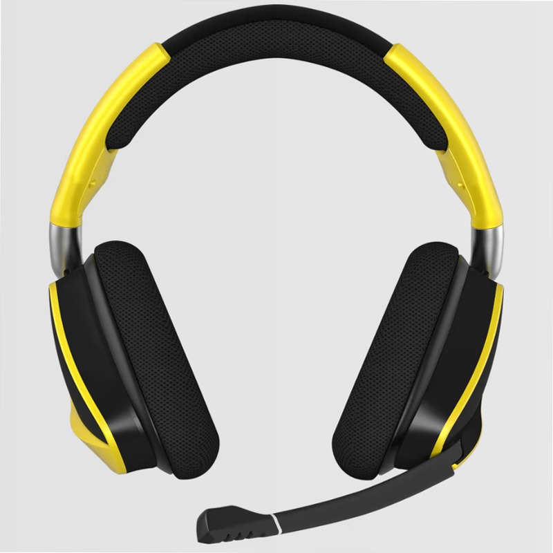 Cuffia Gaming Void PRO RGB Wireless SE Premium Giallo