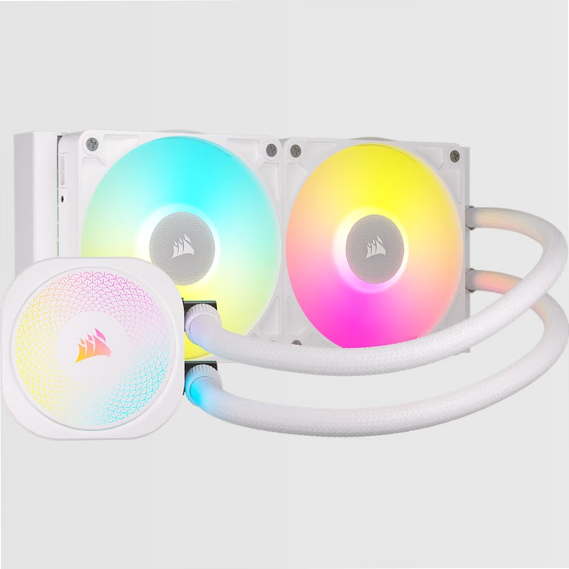 Dissipatore a Liquido CPU iCUE LINK TITAN 240 RX RGB AIO - Bianco 2
