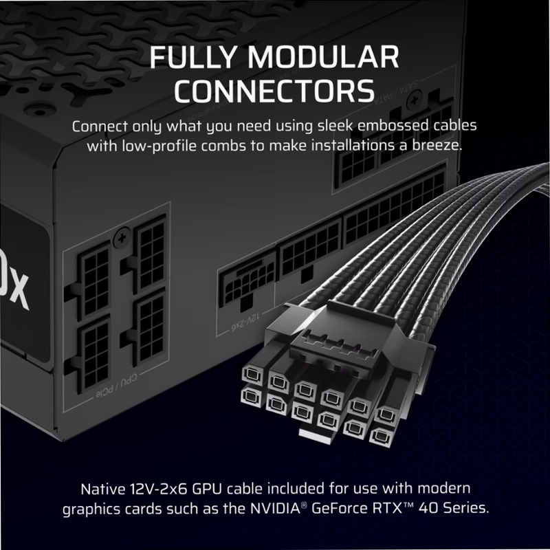Alimentatore interamente modulare RMx Series RM750x (EU)