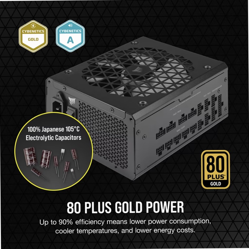 Alimentatore ATX RM1200x SHIFT interamente modulare 80 PLUS Gold (EU)