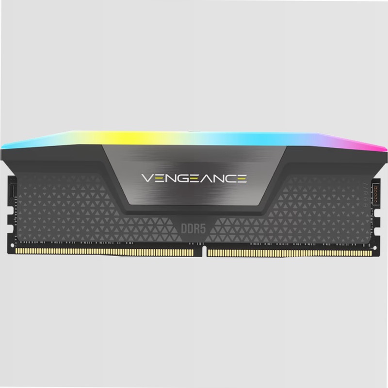 VENGEANCE® RGB 96GB (2x48GB) DDR5 DRAM Up To 6000MT/s CL36