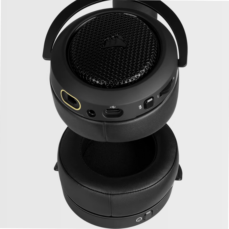 Cuffia Gaming HS70 con Microfono Nero