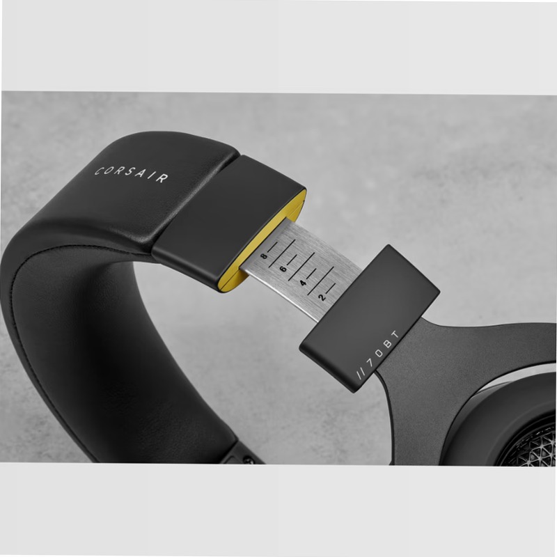Cuffia Gaming HS70 con Microfono Nero