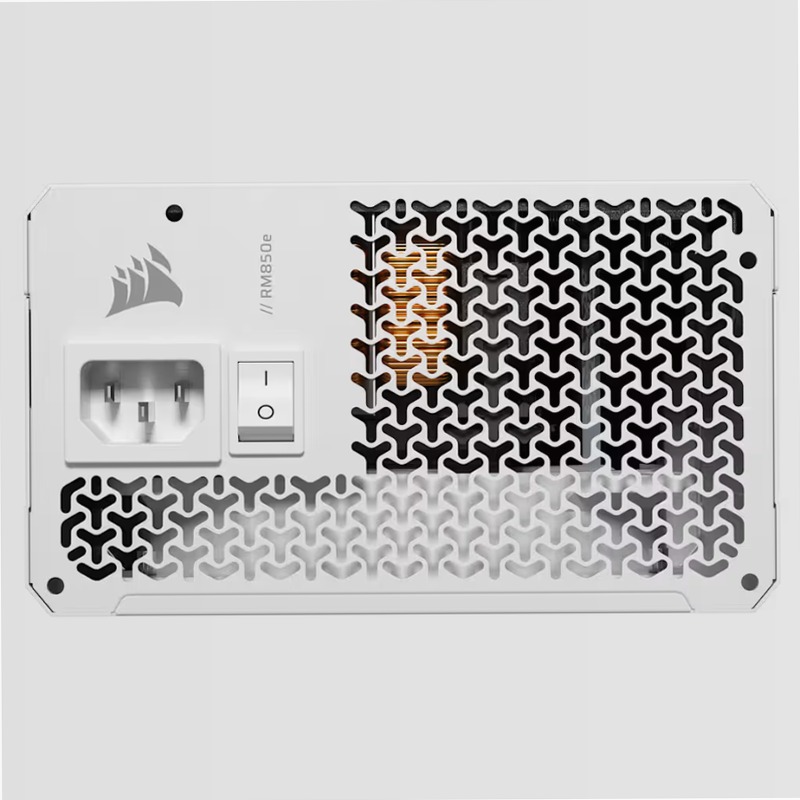 RM850e ATX 3.1 Low-Noise ATX Power Supply with ThermalProtect 12V-2x6 Cable - White (EU)