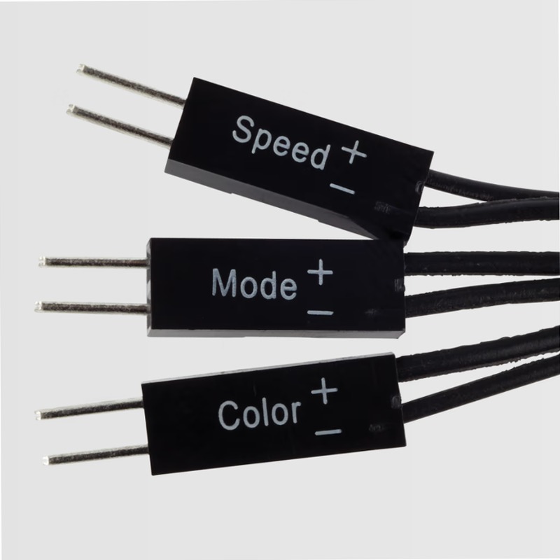 Ventola LED RGB HD120 da 120 mm 120mm