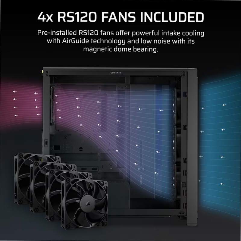 Case PC Mid-Tower FRAME 4000X RS