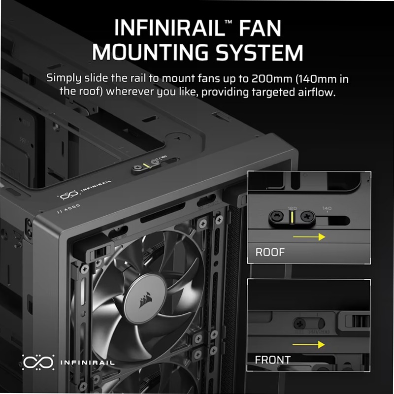 Case PC Mid-Tower FRAME 4000X RS