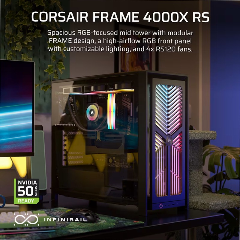 Case PC Mid-Tower FRAME 4000X RS