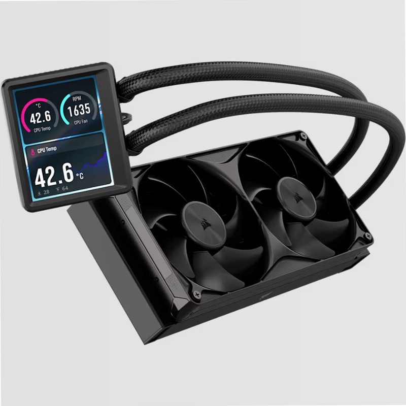 Dissipatore a liquido per CPU NAUTILUS II 240 RS LCD
