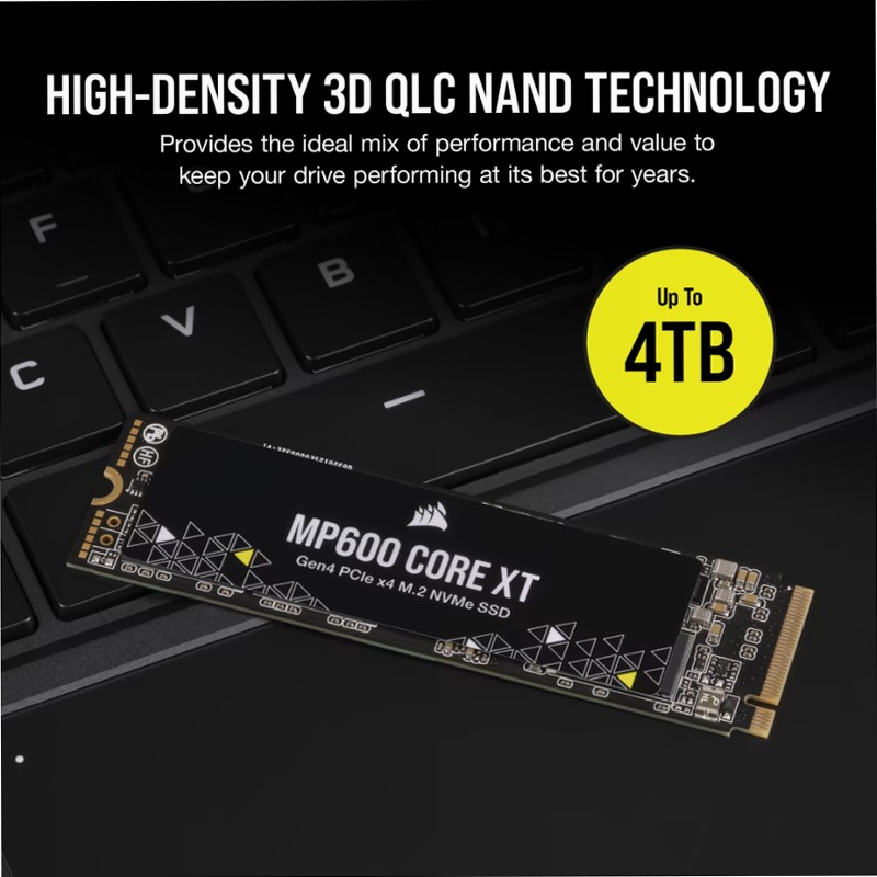 Unità SSD MP600 CORE XT M.2 NVMe PCIe 4.0 x4 da 4 TB