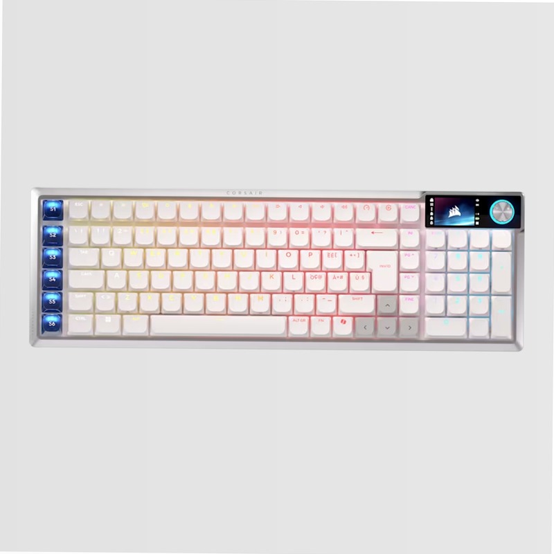 Tastiera Gaming VANGUARD AIR 99 Wireless - Bianco Meccanica