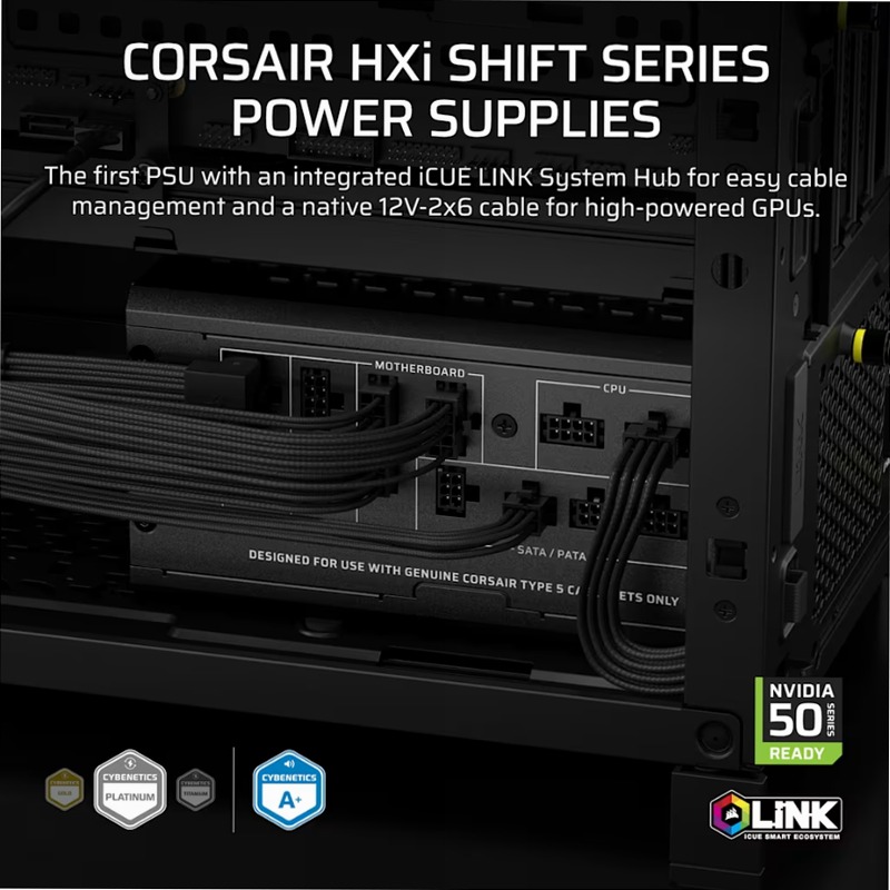Alimentatore ATX Platinum HX1000i SHIFT