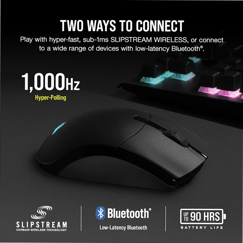 Mouse gaming SABRE RGB PRO WIRELESS