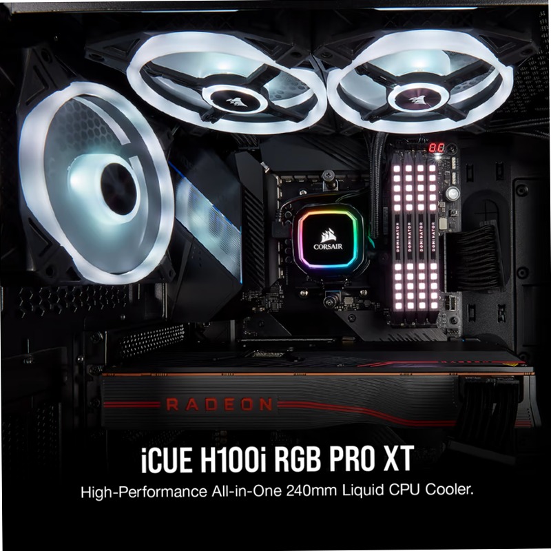 Sistema di raffreddamento a liquido iCUE H100i RGB PRO XT 240mm 2