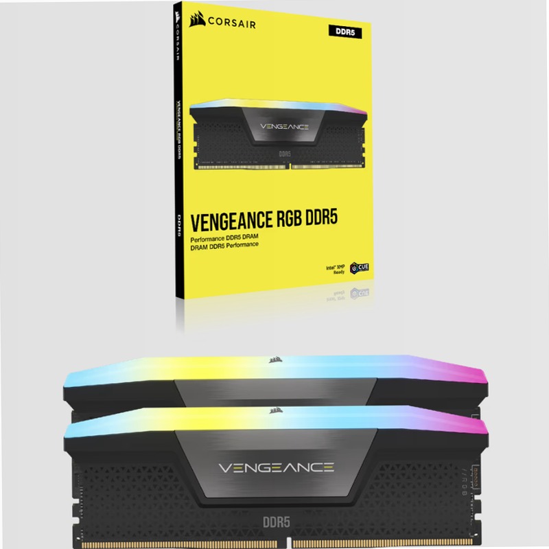 VENGEANCE® RGB 96GB (2x48GB) DDR5 DRAM 7000MT/s