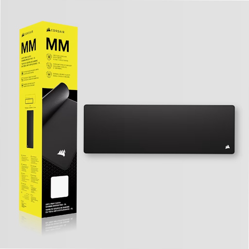 Mouse pad gaming CORSAIR MM - XL nero Tessuto