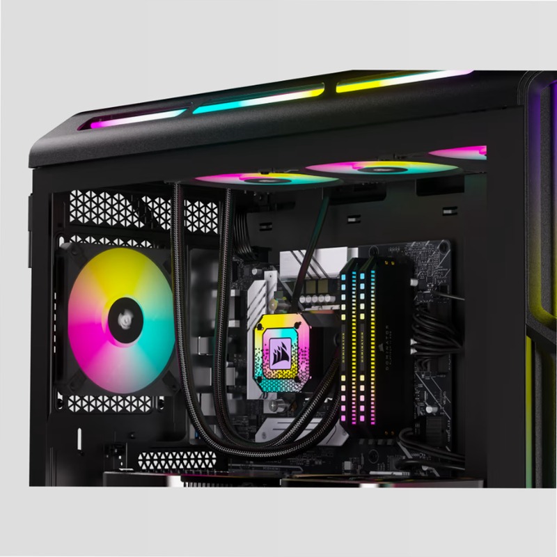 Ventola PWM iCUE AF120 RGB SLIM da 120 mm 120mm