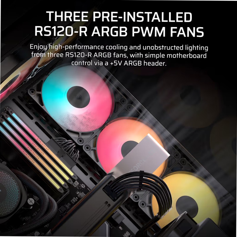 Case PC Mid-Tower 3500X RS-R ARGB