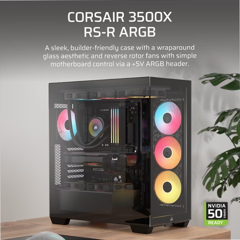 Case PC Mid-Tower 3500X RS-R ARGB
