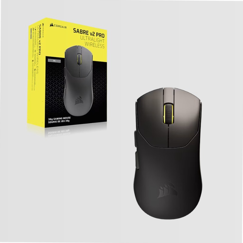 Mouse gaming SABRE v2 PRO ULTRALIGHT WIRELESS