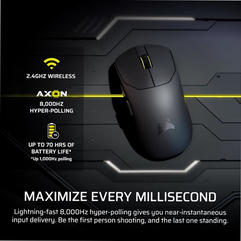 Mouse gaming SABRE v2 PRO ULTRALIGHT WIRELESS